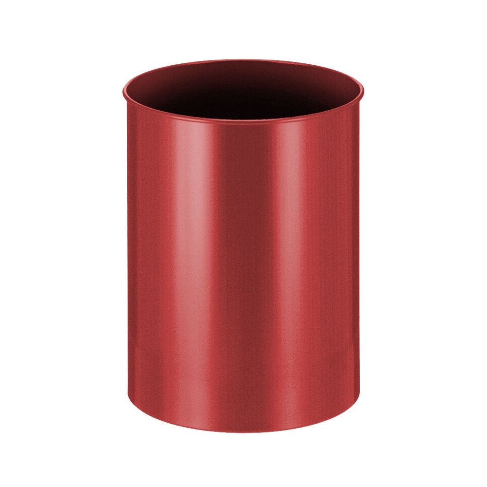 Ronde papierbak 30 ltr - rood