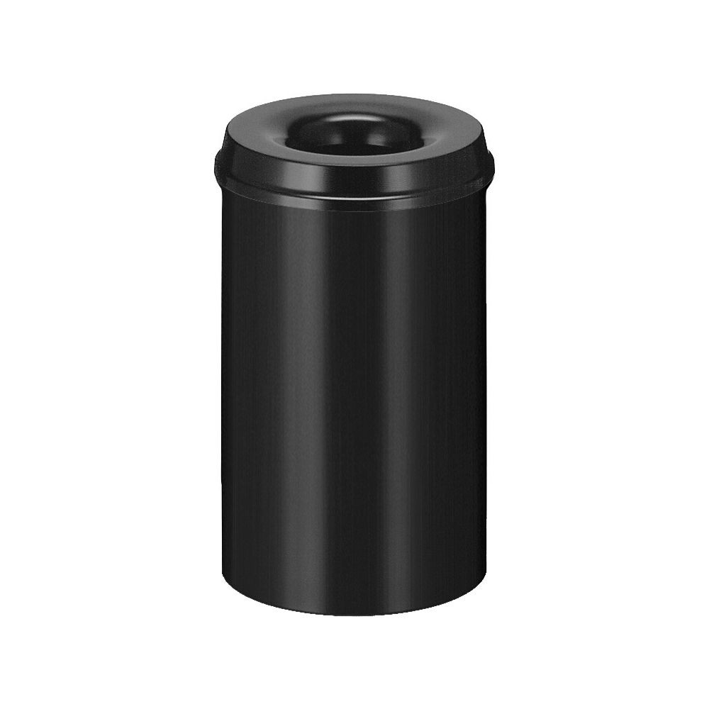 Vlamdovende papierbak 20 ltr - zwart