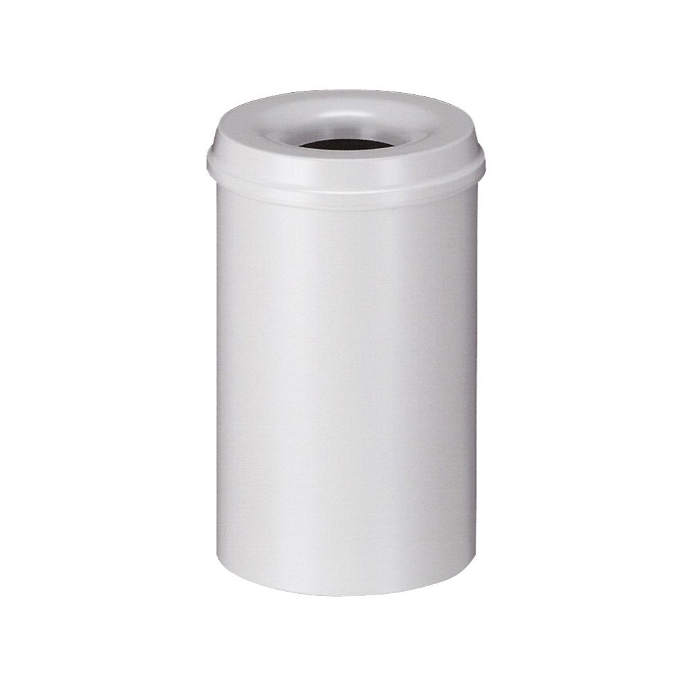 Vlamdovende papierbak 20 ltr - grijs