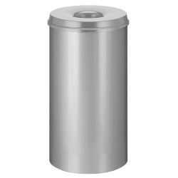 Vlamdovende papierbak 50 ltr - grijs