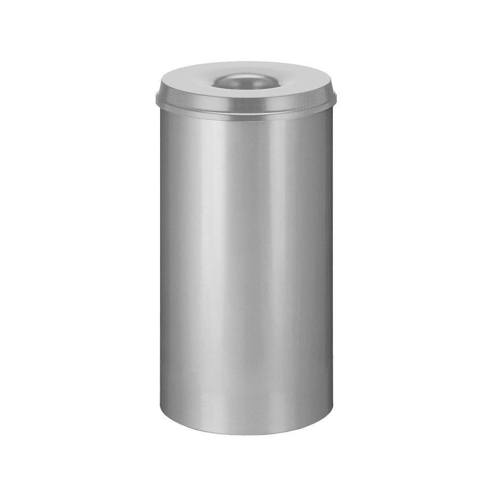 Vlamdovende papierbak 50 ltr - grijs