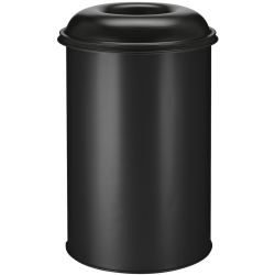 Vlamdovende papierbak 200 ltr - zwart