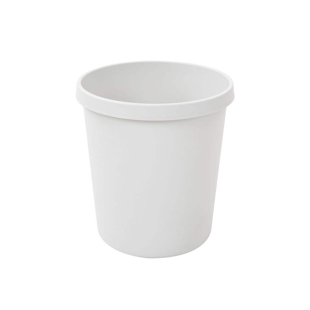 Ronde papierbak 18 ltr - grijs