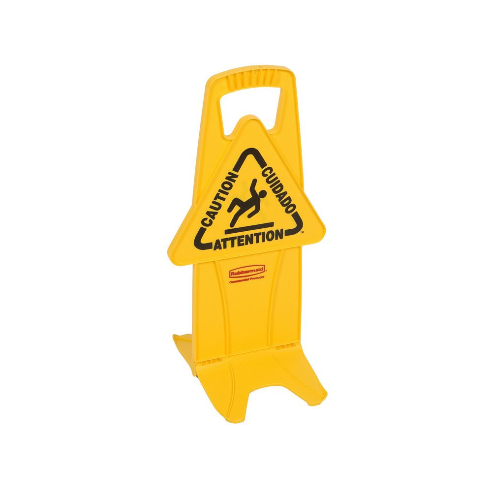 Rubbermaid Stabiel waarschuwingsbord - geel