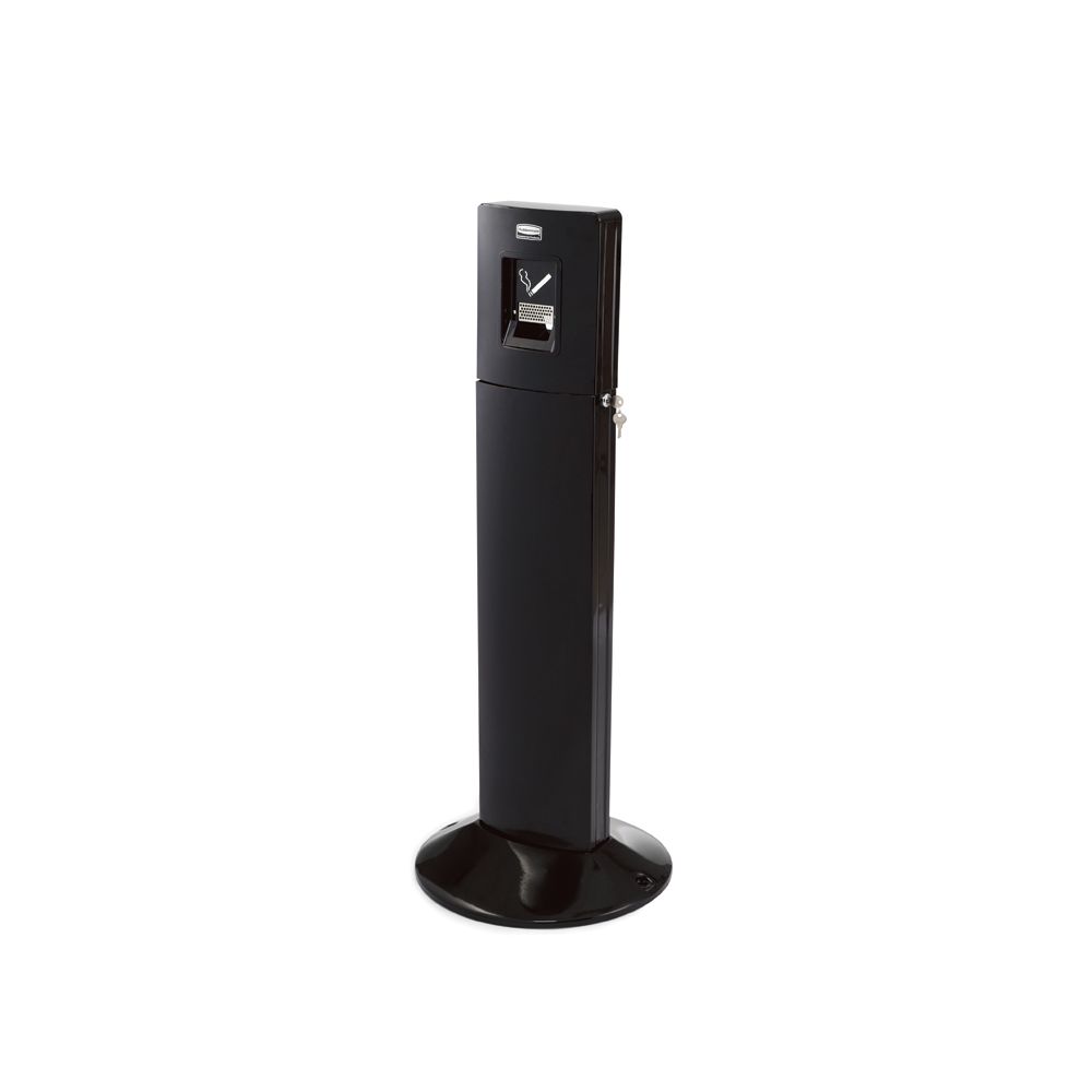 Rubbermaid Staande asbak Metropolitan - zwart