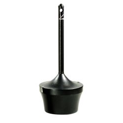 Rubbermaid Aladdin Smokers' Station - zwart
