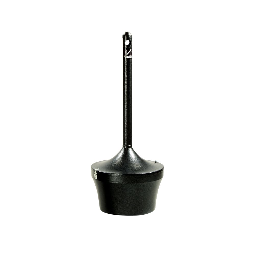 Rubbermaid Aladdin Smokers' Station - zwart