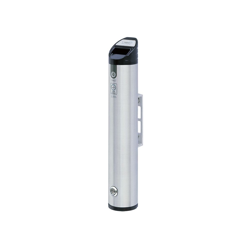 Wandasbak zuil rond aluminium