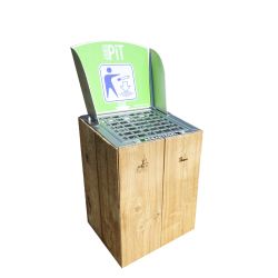The DropPit The DropPit - Sokkel lariks - hout