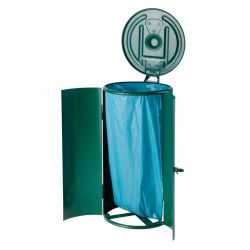 Afvalzakhouder 120 ltr - groen