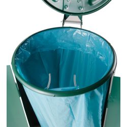 Afvalzakhouder 120 ltr - groen
