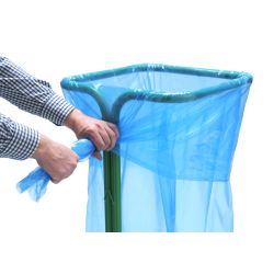 Zelfklemmende Zakhouder, 400 ltr - groen