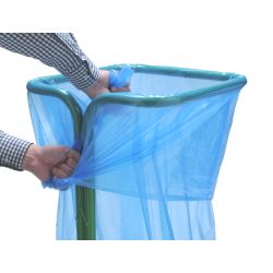 Zelfklemmende Zakhouder, 400 ltr - groen