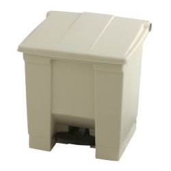 Rubbermaid Step-On container 30 ltr - beige