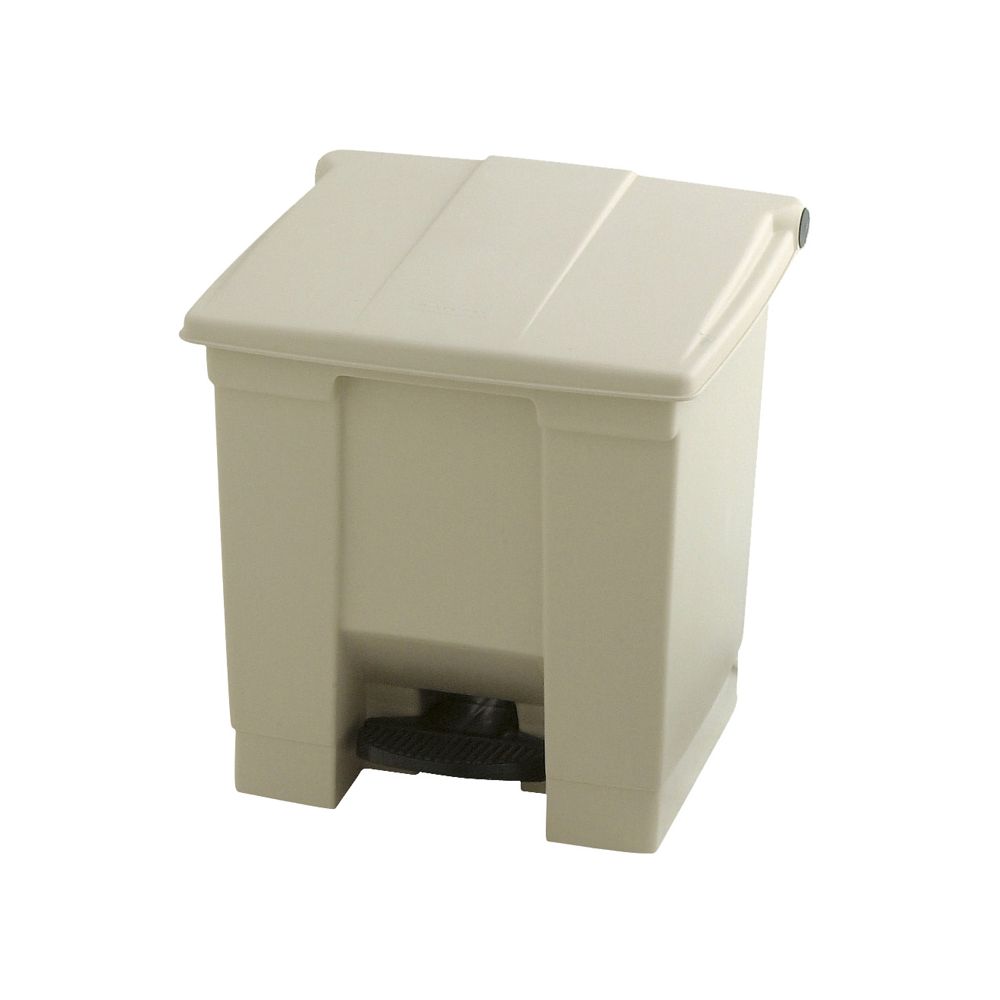 Rubbermaid Step-On container 30 ltr - beige