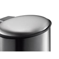 EKO Ellipse Step Bin 12 ltr - mat RVS