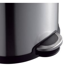 EKO Ellipse Step Bin 20 ltr - mat RVS