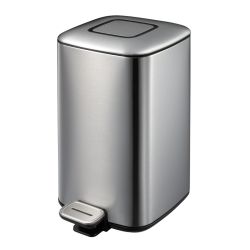 EKO Regent Step Bin 12 ltr - mat RVS