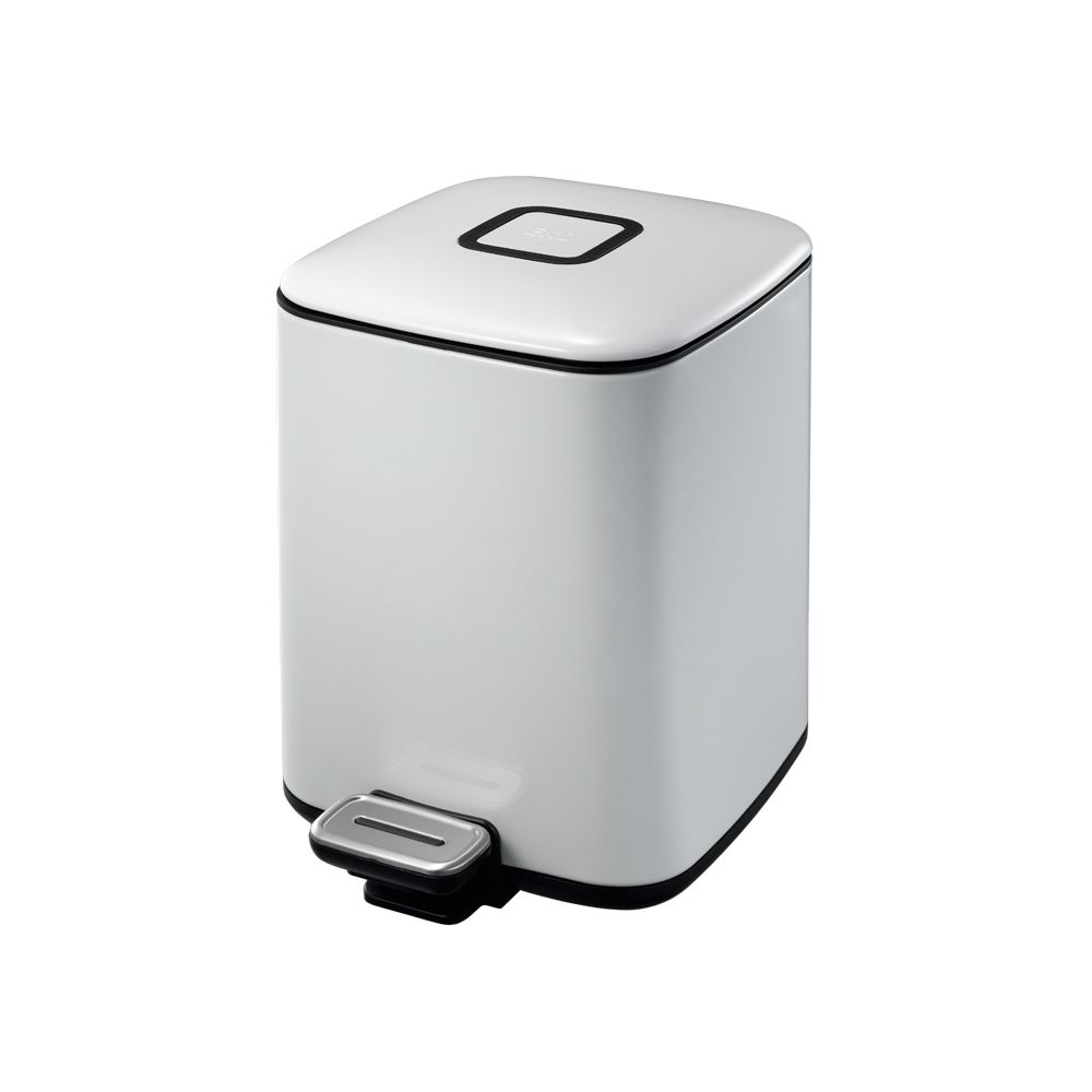 EKO Regent Step Bin 6 ltr - wit
