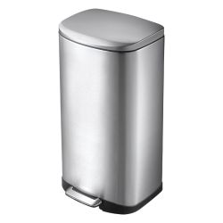 EKO Della Step Bin 35 ltr - mat RVS