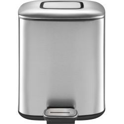 EKO Regent Step Bin 6 ltr - mat RVS