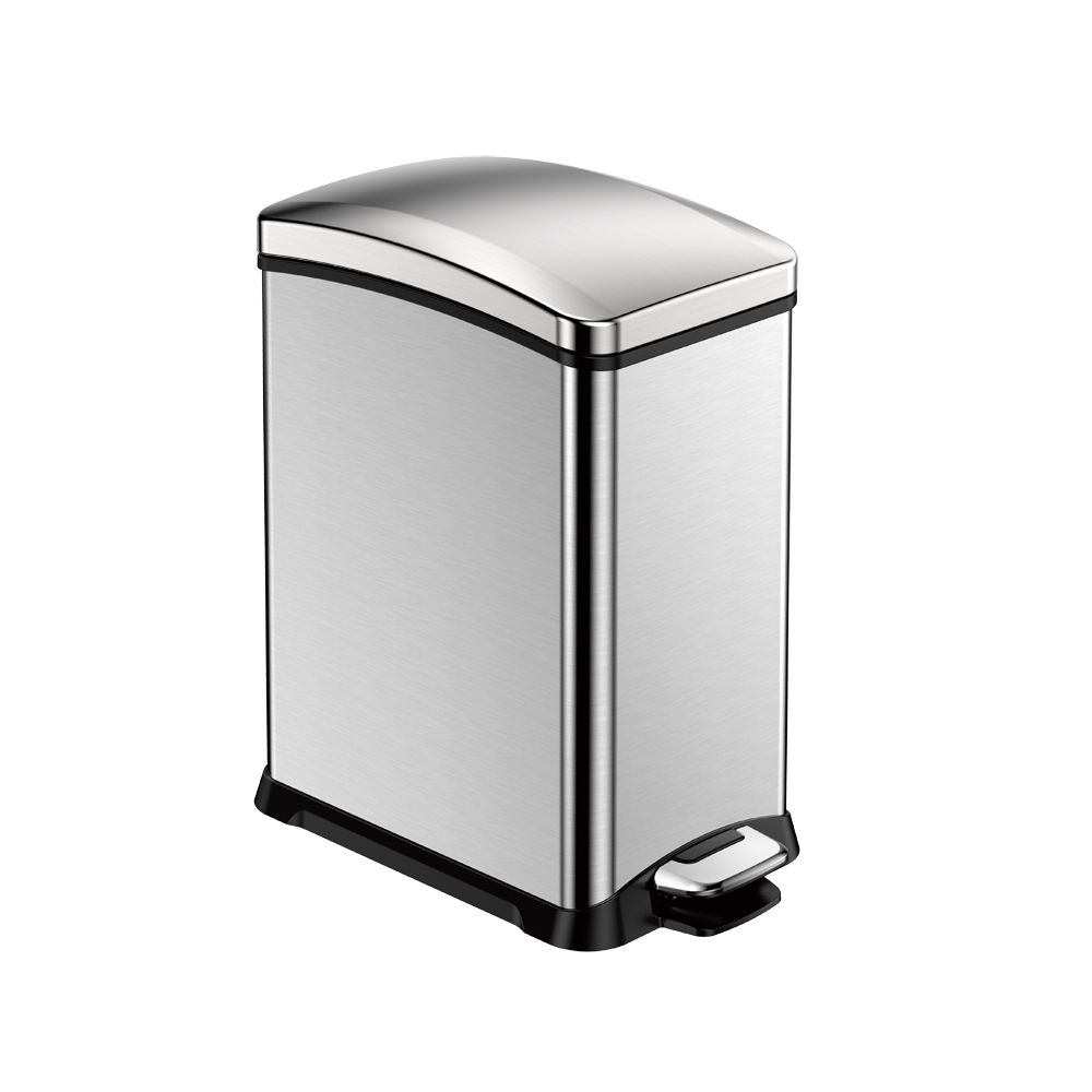 EKO New Rejoice Step Bin 15 ltr - mat RVS