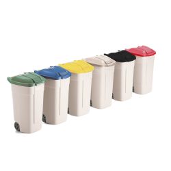 Rubbermaid Mobiele container - beige
