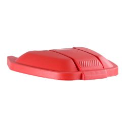 Rubbermaid Deksel mobiele container - rood