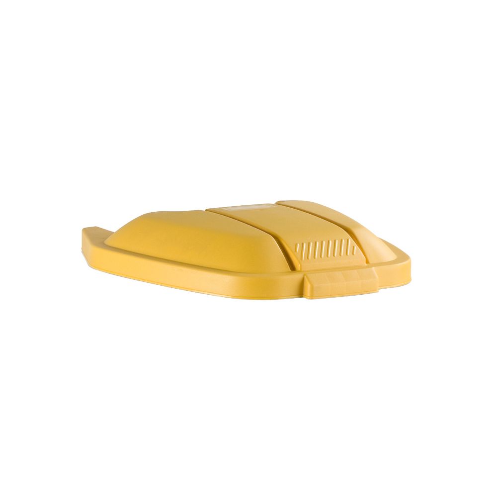 Rubbermaid Deksel mobiele container - geel