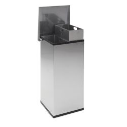 Carro-Lift Recycling 2x52,5 - mat RVS