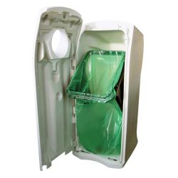 Maxi Envirobin met flessenopening/ 140 ltr - grijs