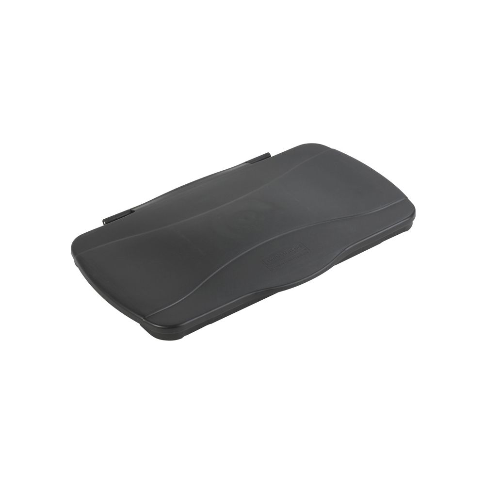 Rubbermaid Scharnierend deksel - zwart