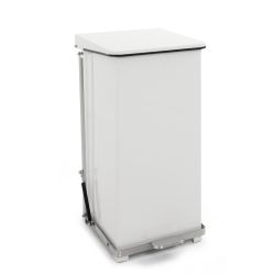 Industriële pedaalemmer 90 ltr - wit