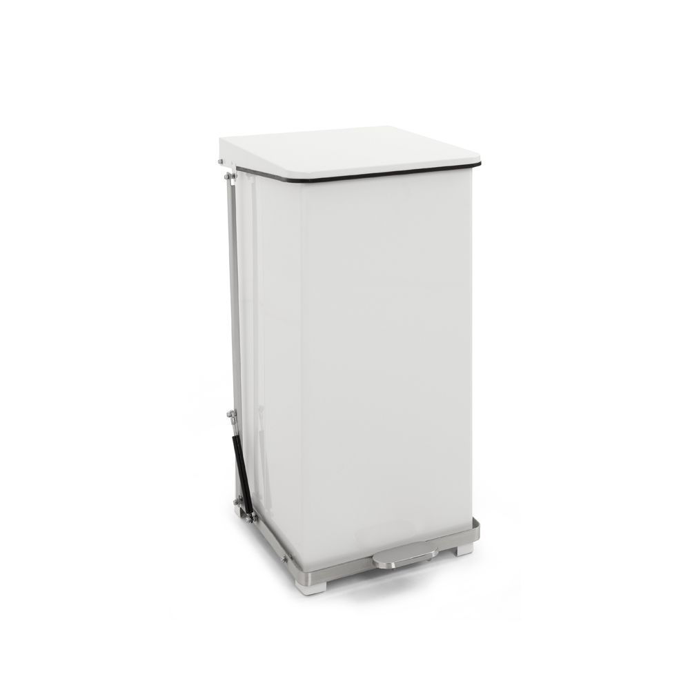 Industriële pedaalemmer 90 ltr - wit
