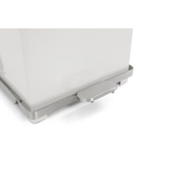Industriële pedaalemmer 90 ltr - wit