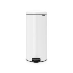 Brabantia Pedaalemmer newIcon 30 ltr met metalen binnenemmer - wit