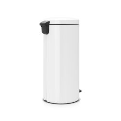 Brabantia Pedaalemmer newIcon 30 ltr met metalen binnenemmer - wit
