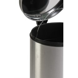 Pedaalemmer 30 ltr - mat RVS