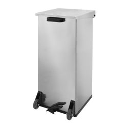 Mobiele Carro-Kick 110 ltr - RVS
