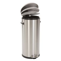 EKO Pedaalemmer Belle Deluxe 30 ltr - mat RVS