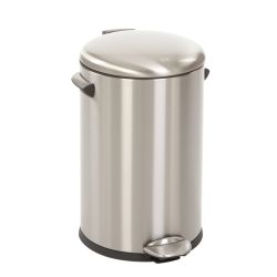 EKO Pedaalemmer Belle Deluxe 12 ltr - mat RVS