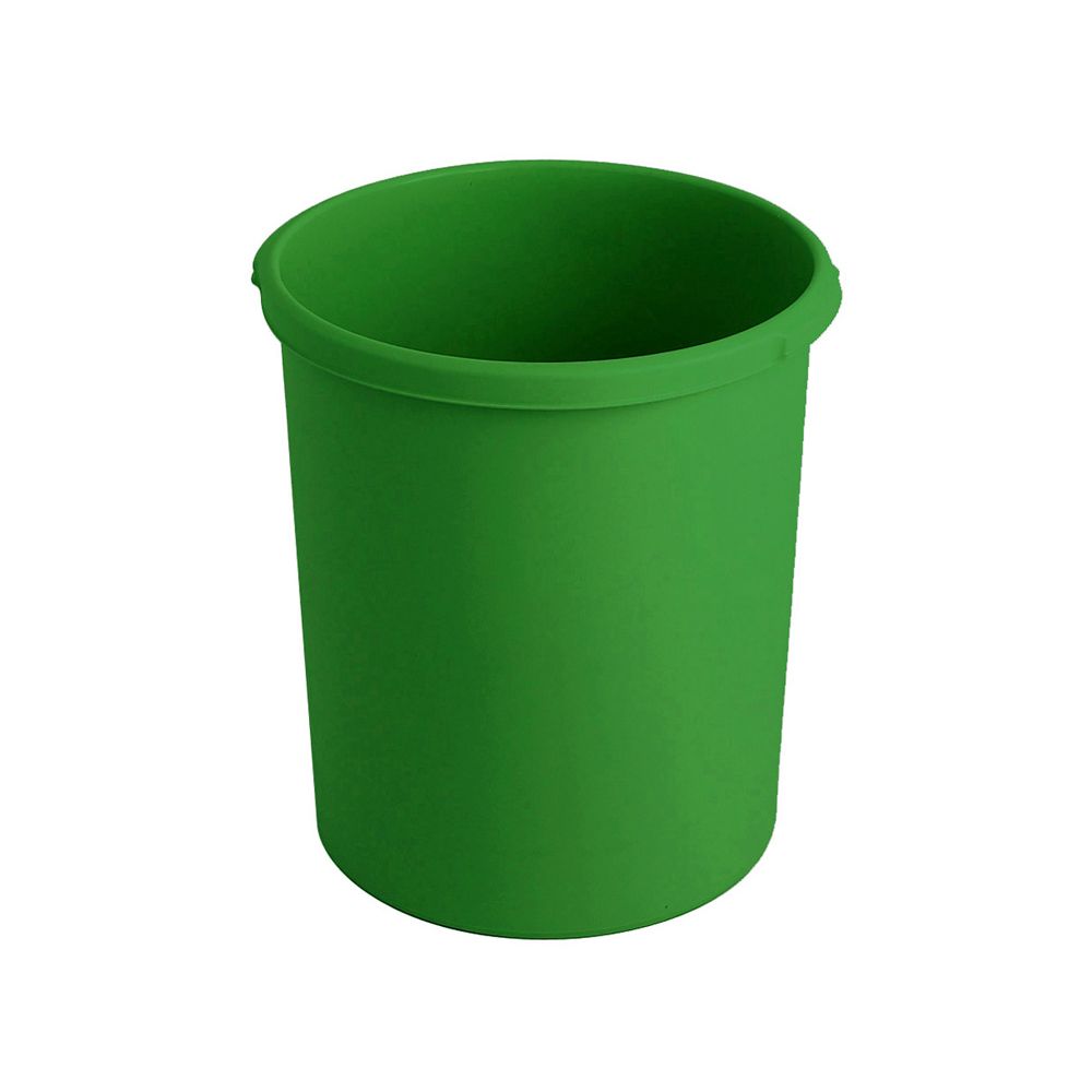 Kunststof papierbak, 30 ltr - groen