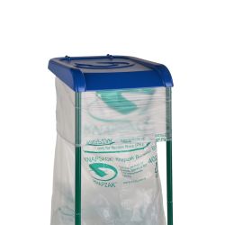 Deksel voor groot volume zakhouder - blauw
