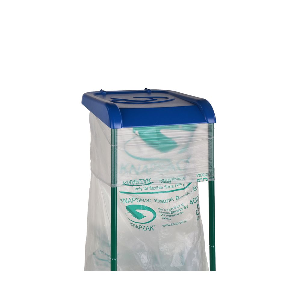 Deksel voor groot volume zakhouder - blauw