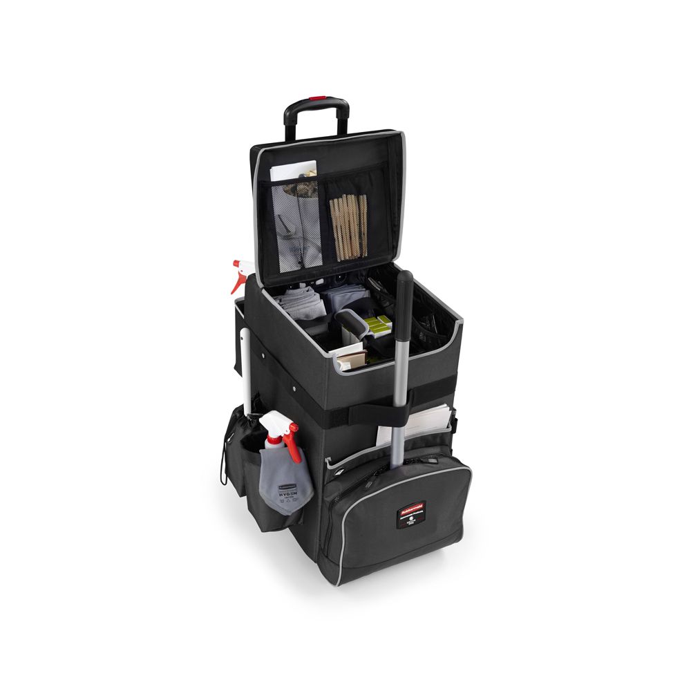 Rubbermaid Quick Cart groot - donkergrijs