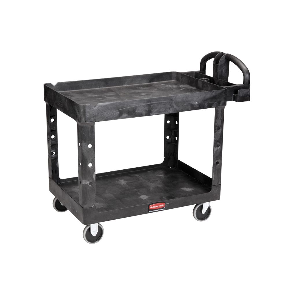 Rubbermaid Kar met opstaande rand M - zwart