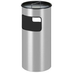 As-papierbak 50 ltr - aluminiumgrijs