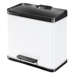 Hailo Öko Trio Plus 3x 11 ltr - wit/zwart