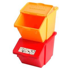 Recyclingbox - rood