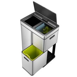 EKO Mirage recycler plus sensor 30+14,5+14 ltr - mat RVS